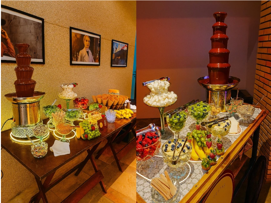 Cascata de Chocolate Buffets para casamento em Brasília-DF